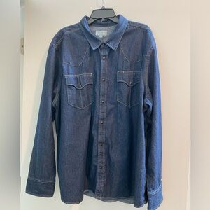 3XL Tecovas Men's Pearl-snap shirt